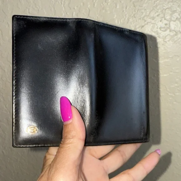 NWT Cartier Black Leather Key & Card Holder - Picture 8 of 9